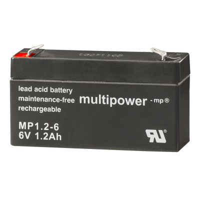 Multipower MP1.2-6 (6V • 1.2Ah • F187)