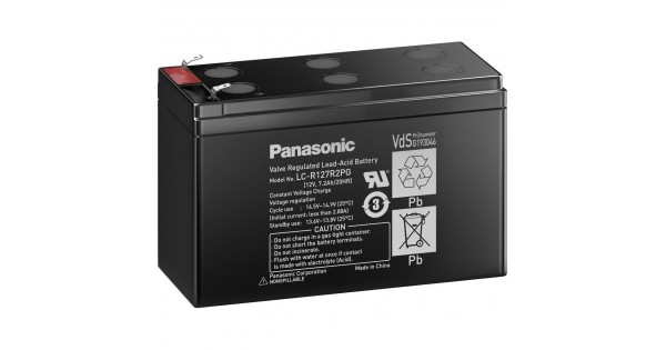 Аккумулятор panasonic lc r127r2pg1